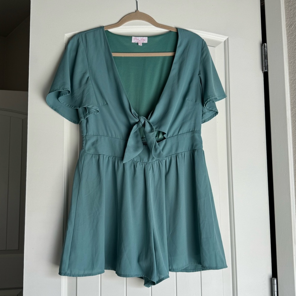 Green romper